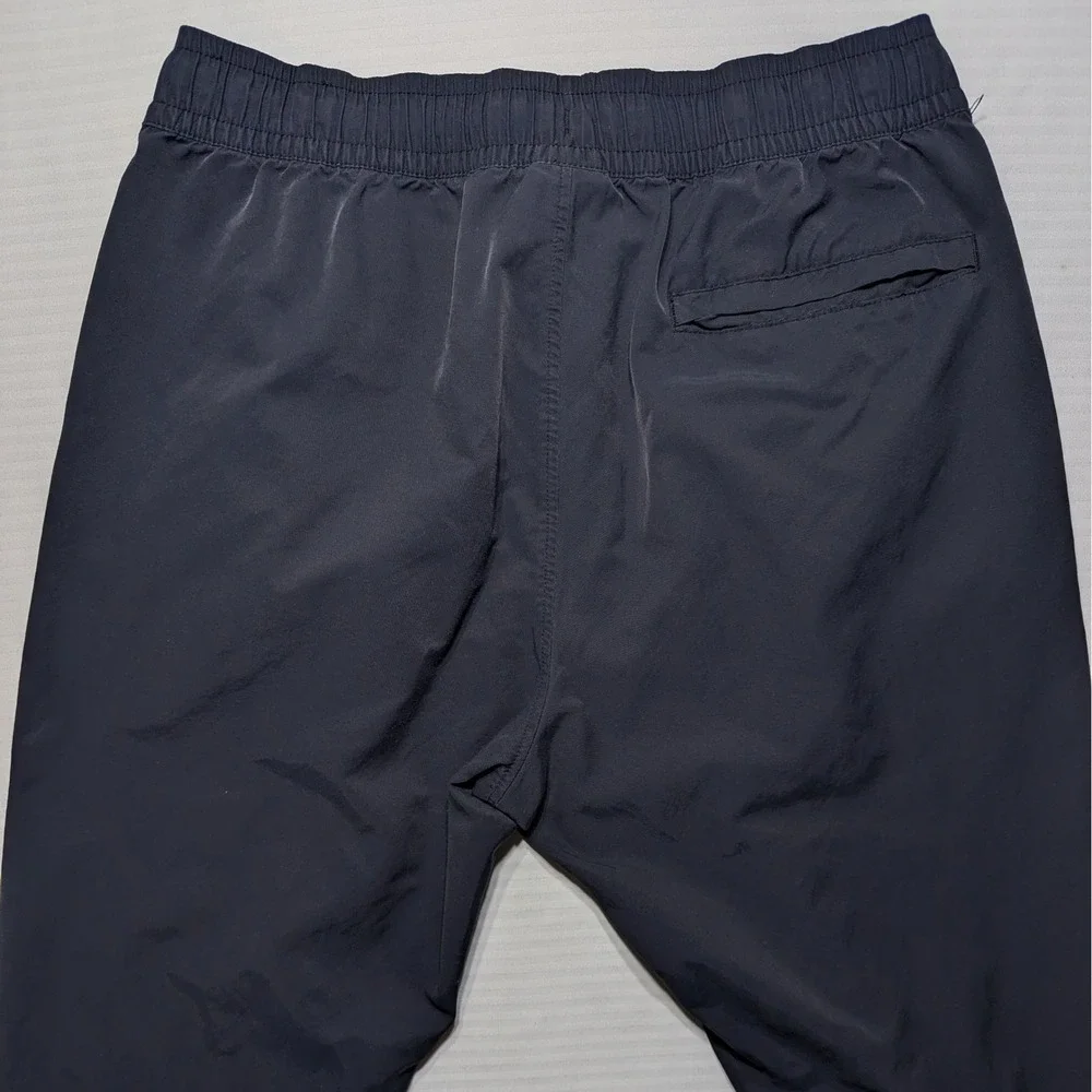 Nike Men M Woven Players Jogger Pants Slim Fit Cotton Nylon Black 934592-010